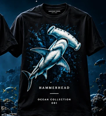 HAMMERHEAD. — przykład koszulki